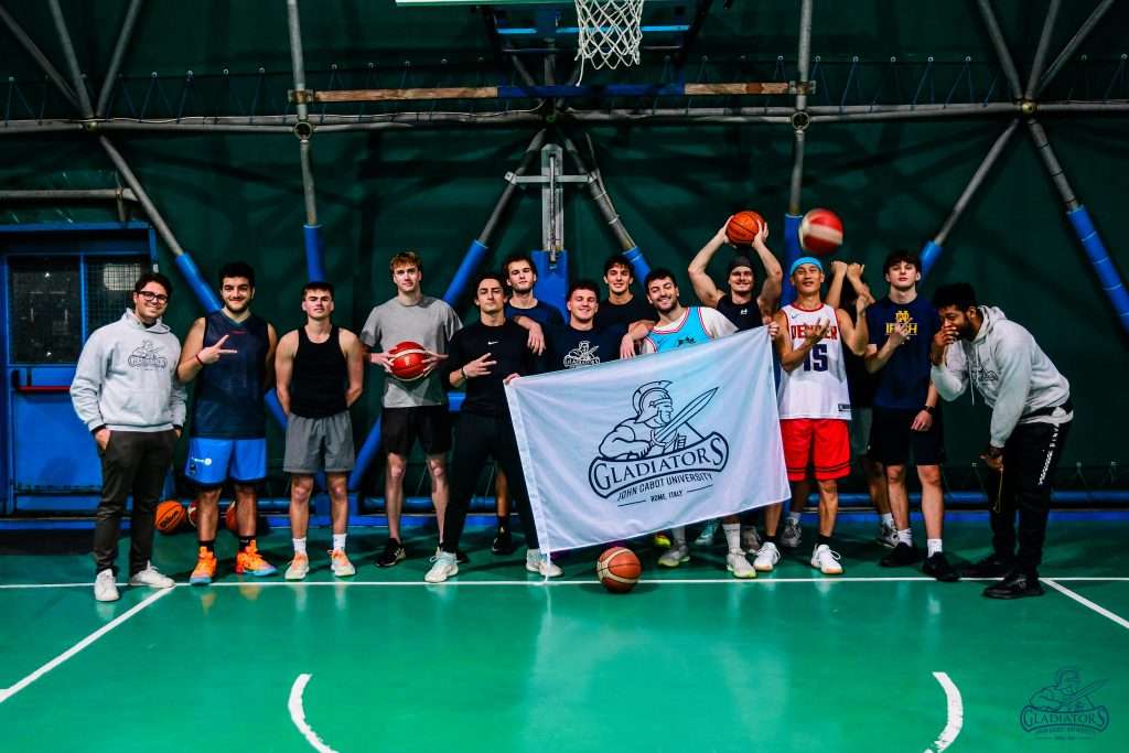 Men's Basketball Tryouts Spring 2026 group picture