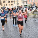 rachel romano runing the marathon