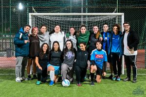 women's soccer tryouts of spring 25 group picture